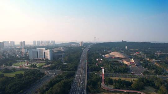 江苏省江阴市体育中心城市环境