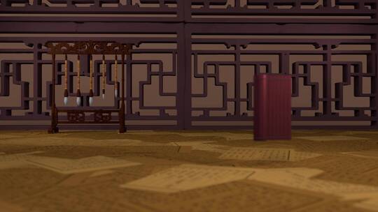 卷轴 文化 竹简 记录 国风