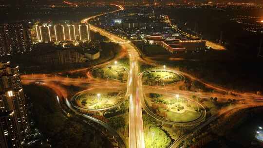 花桥 延时夜景