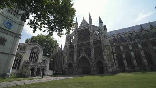 英国伦敦城堡实拍 伦敦教堂实拍视频素材模板下载