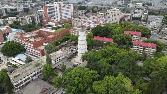 福建福州城市风光地标建筑航拍