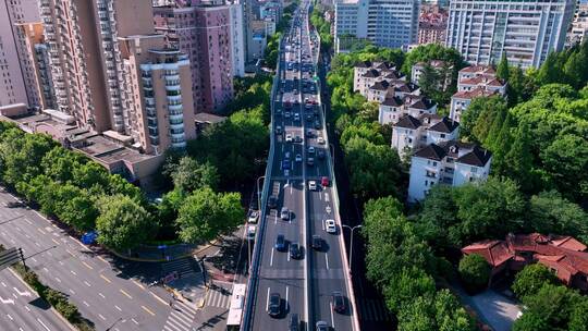 宜山路延时航拍