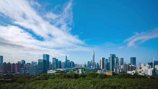 深圳城市中心高楼大厦CBD