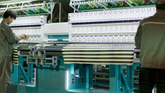 企业工厂织布机机器加工厂机械制造