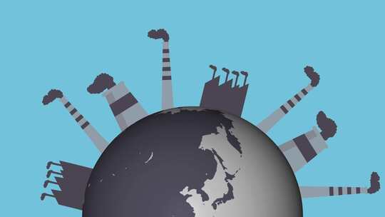 工业全球化导致地球污染