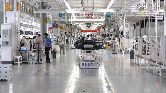 汽车卡车自动化生产线智能生产