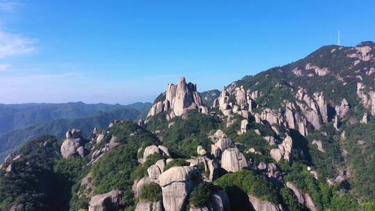 福建宁德太姥山航拍风光 合集