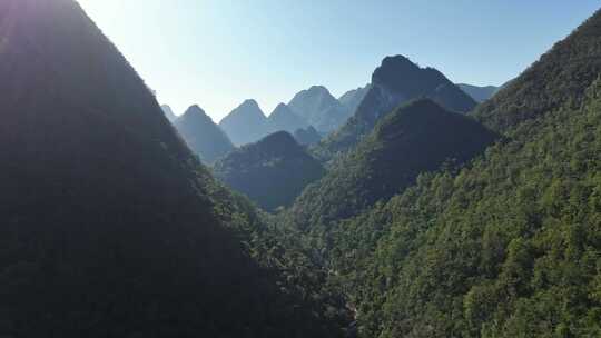 贵州喀斯特地貌 大山 山水