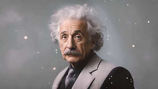 科学家 爱因斯坦视频素材模板下载