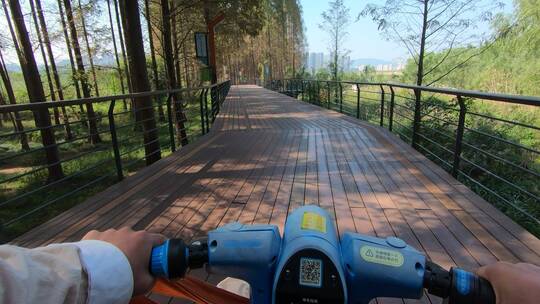 杭州青山湖骑行第一视角