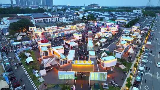 岳阳洞庭渔歌小镇