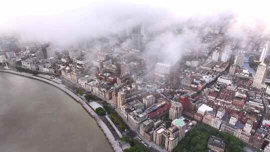 上海万国建筑群航拍