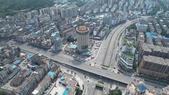 桂林上海路交通视频素材模板下载