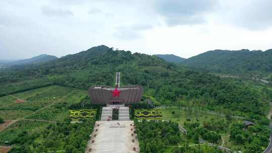 红军长征湘江战役纪念馆视频素材模板下载