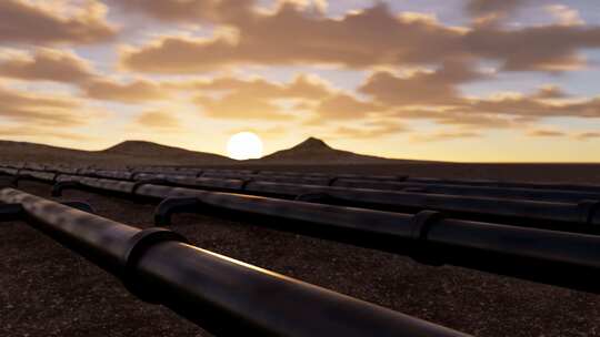 石油 石油开采 开采 油田 化工视频素材模板下载