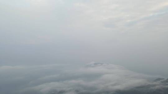 航拍湖南南岳衡山5A景区视频素材模板下载