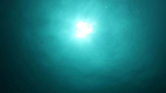 海底仰视透光海面素材02