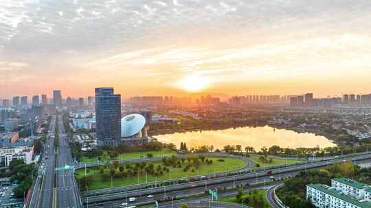 【延时】航拍南京高湖水库