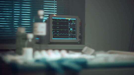 医院医疗设备监测画面