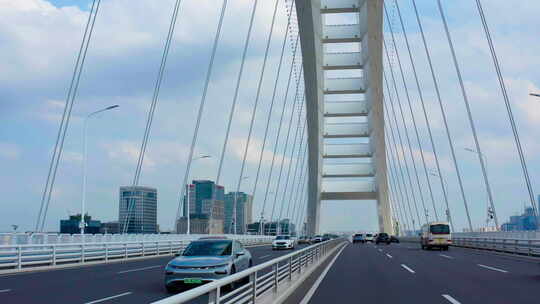 卢浦大桥 第一视角 上海 上海卢浦