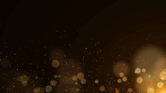 金色光斑粒子背景