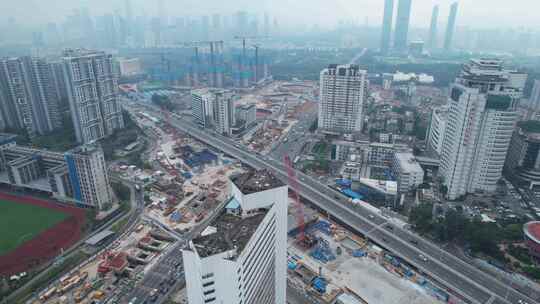 深圳罗湖区城市建筑交通