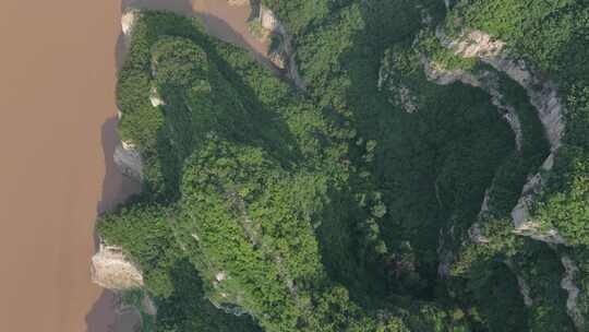 河南济源黄河三峡风景区视频