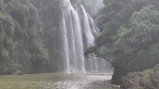 马岭河瀑布航拍