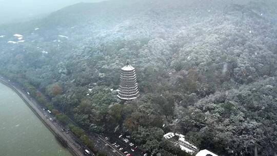 杭州六和塔雪景