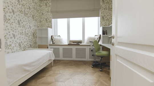 现代简约卧室室内场景