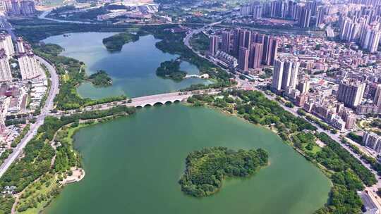 4K清远市飞来湖2