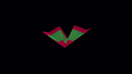 马尔代夫纸飞机旗帜V3