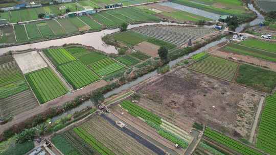 广东农业基地航拍