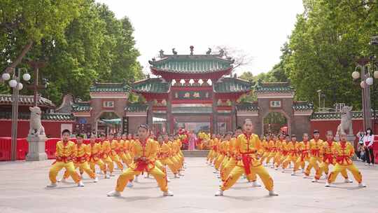 佛山功夫 少年洪拳 祖庙庙会