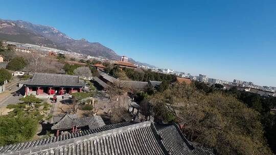 泰山岱庙fpv穿越机古建筑航拍山东泰安4K