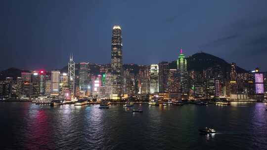 香港维多利亚港夜景