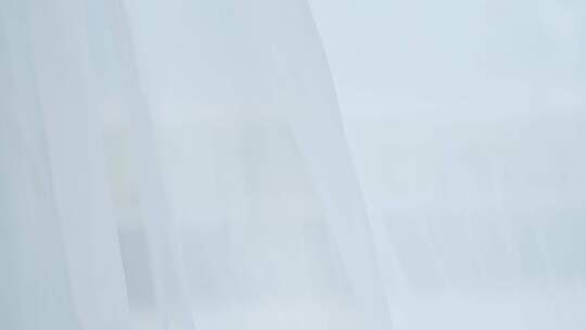 唯美写意白纱夏日小清新空镜头