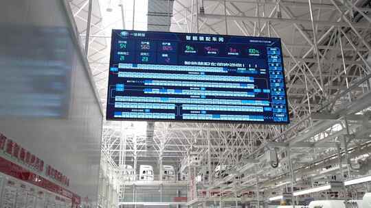 汽车卡车自动化生产线智能生产