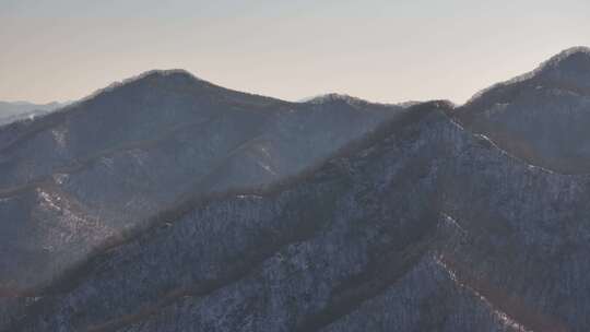 宽甸青山沟连绵山脉航拍