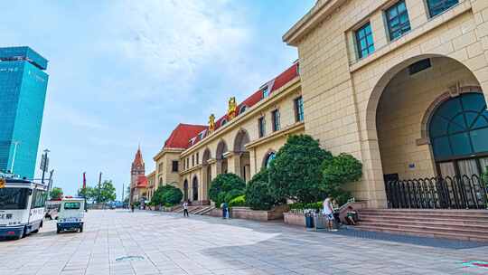 青岛站延时