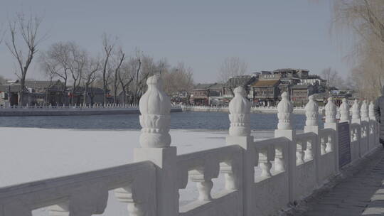 北京冬天 冬日暖阳 胡同生活