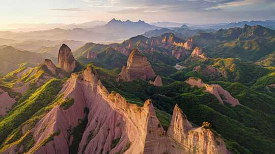 山峰高山山脉大山祖国大好河山旅行自然风景