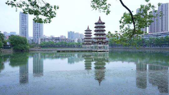 武汉汉口宝岛公园风景