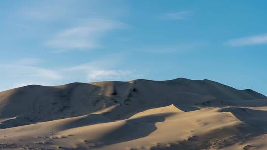 炎热沙漠沙丘光影延时视频素材模板下载