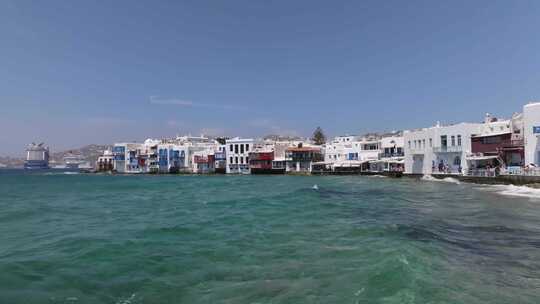 Mykonos，岛，希腊，海