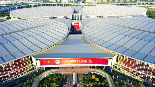 2025第八届进博会航拍+上海空镜合集