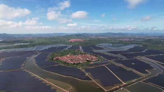 渔光互补光伏发电新能源碳中和