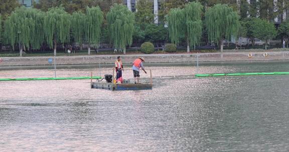 武汉汉口唐家墩公园风景