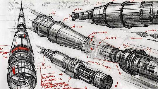 航天火箭设计图