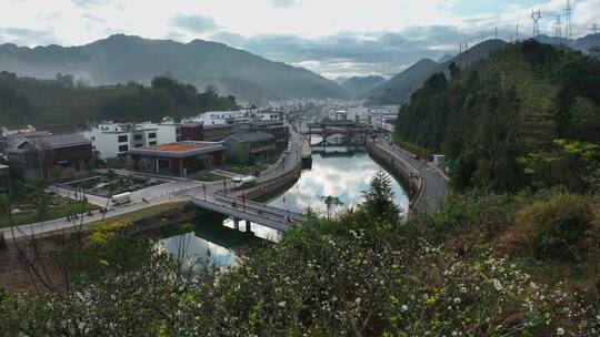 钱排山水双合村李花景区